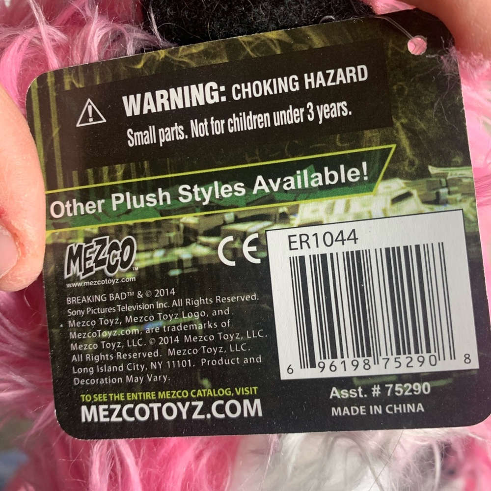 Breaking Bad Mezco Pink Teddy Bear - Picture 9 of 9